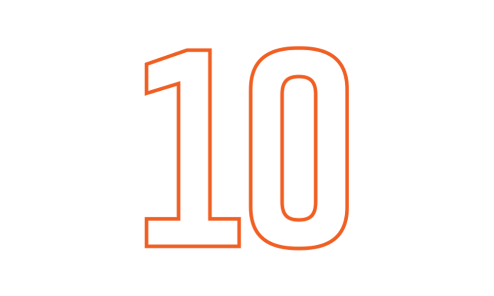 Image of the number 10