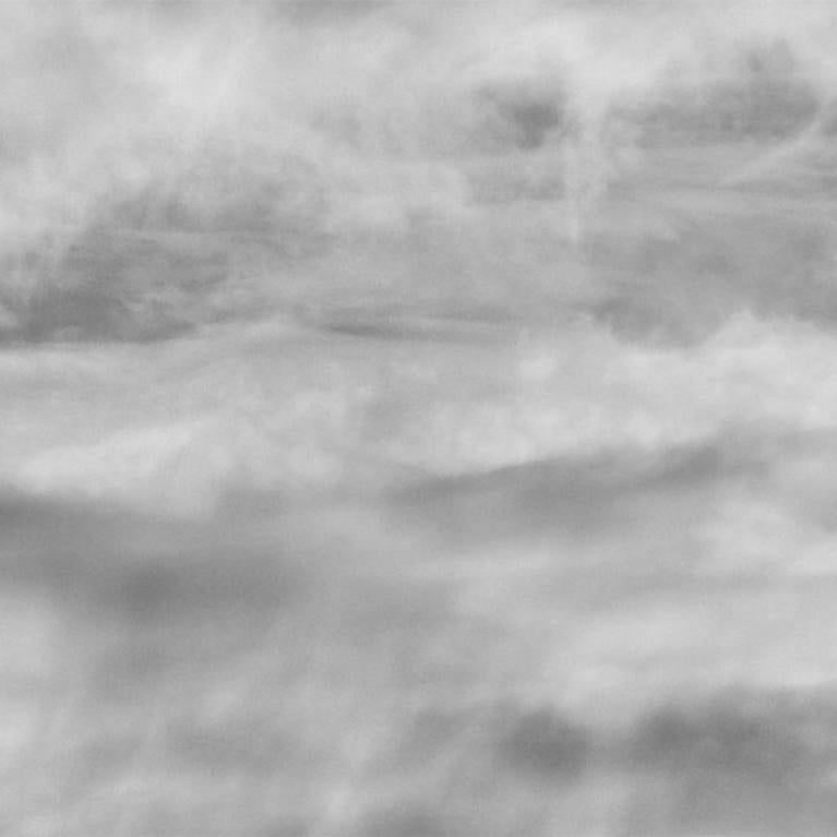 black and white image of gray cloudy sky