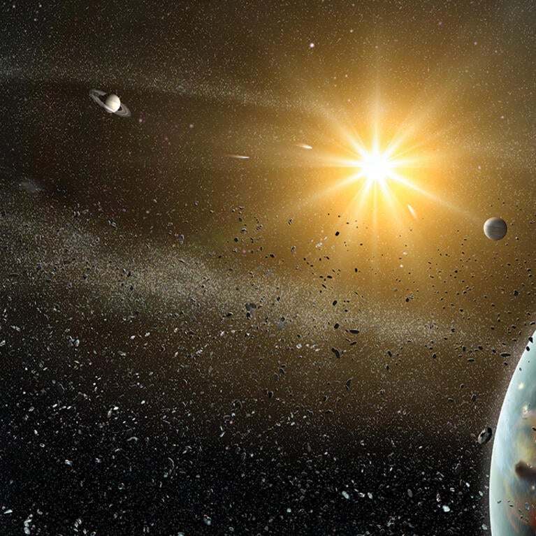 Giant planets in space