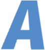 Image of a letter A