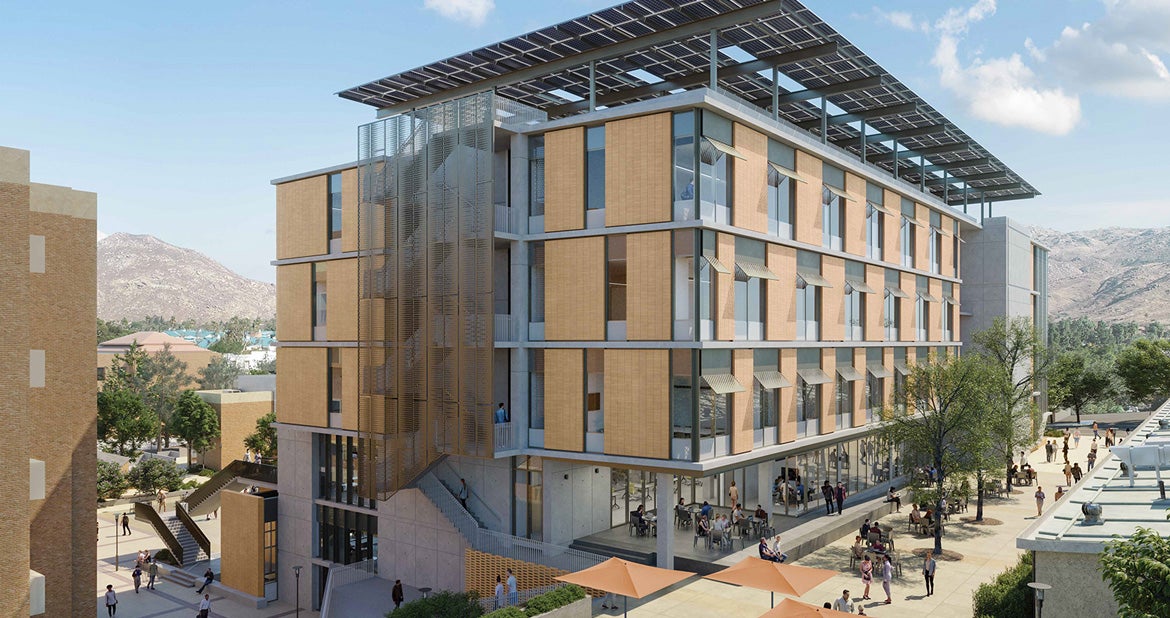 UCR School of Medicine’s new Education Building II exterior