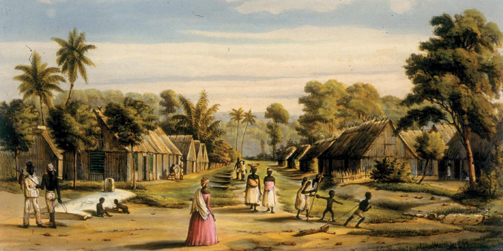 “Plantation Settlement, Surinam, ca. 1860”