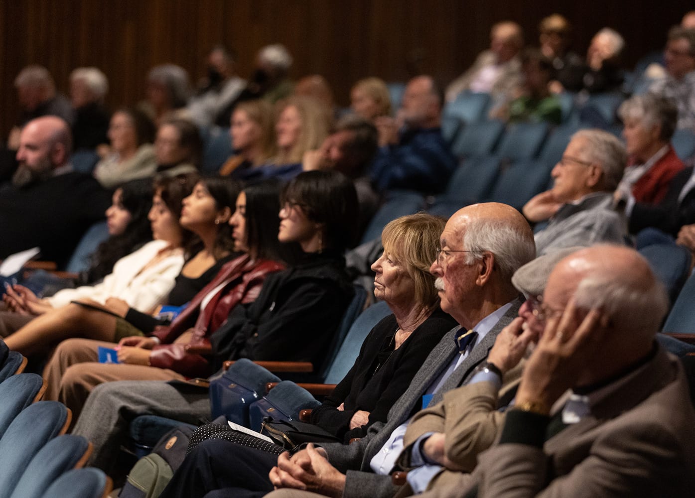 Audience during the 54th Annual Hays Press-Enterprise Lecture