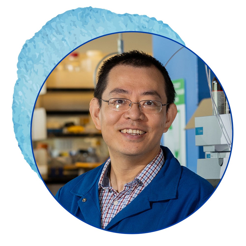 Jinyong Liu, an associate professor of chemical and environmental engineering