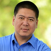 Wei Liu, an associate professor of climate change and sustainability in UCR's Department of Earth and Planetary Sciences, 