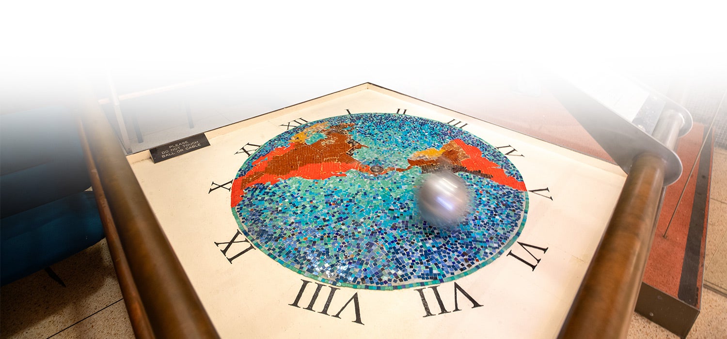UCR’s Foucault Pendulum