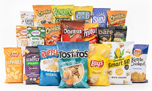 Assortments of chips