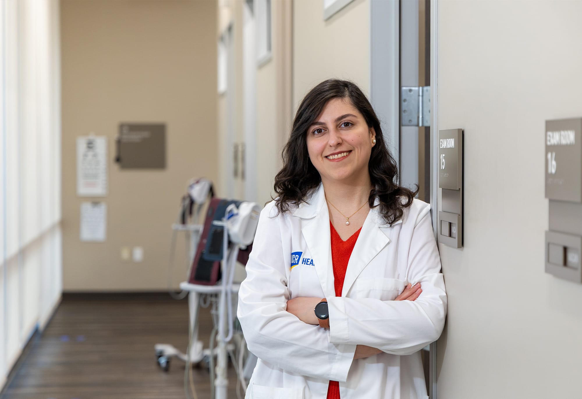 Dr. Mahsa Khayat-Khoei works with patients with MS as a physician at UCR Health.
