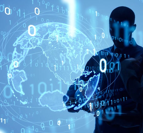 Computer working conceptual image (Getty Images)