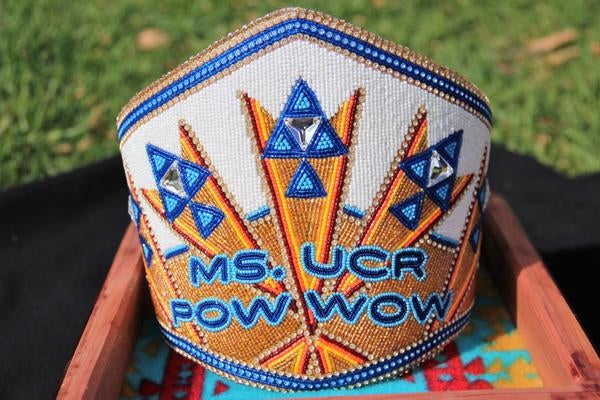 Ms. UCR Pow Wow Princess crown