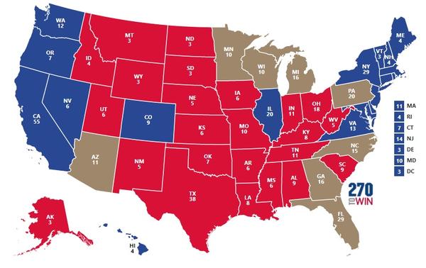 electoral map