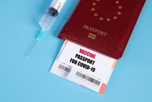Vaccine passport