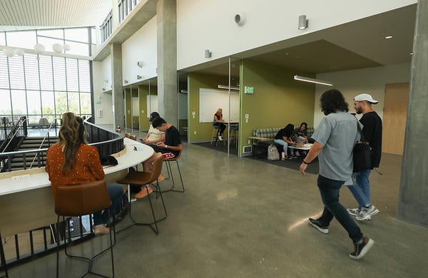 Interior of the Student Success Center