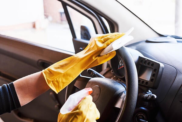 cleaning dashboard