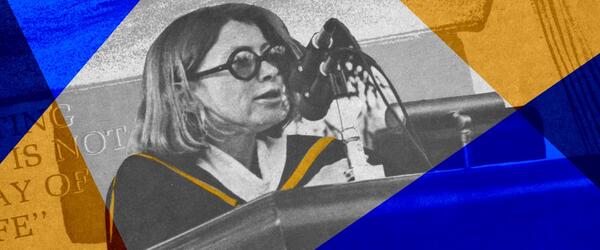 Joan Didion at UCR, 1975