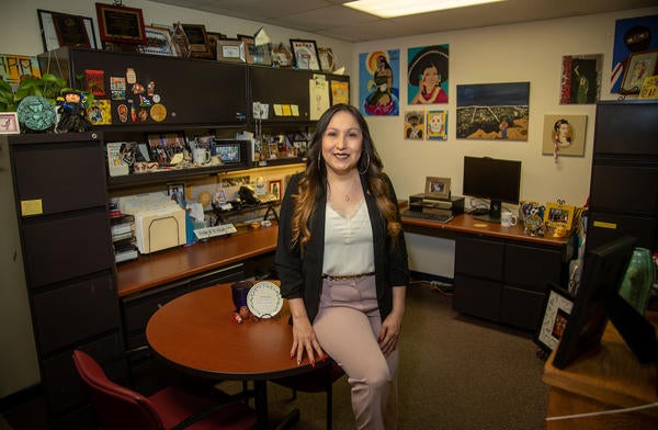 Estella Acuña, Chicano Student Programs director. (UCR/Stan Lim)