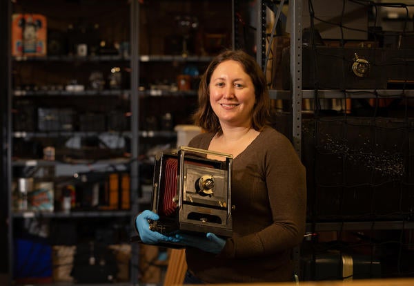 Leigh Gleason, UCR Arts director of collections. (UCR/Stan Lim)