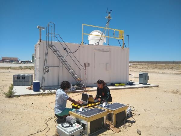 measuring wildfire emissions | UCR News | UC Riverside