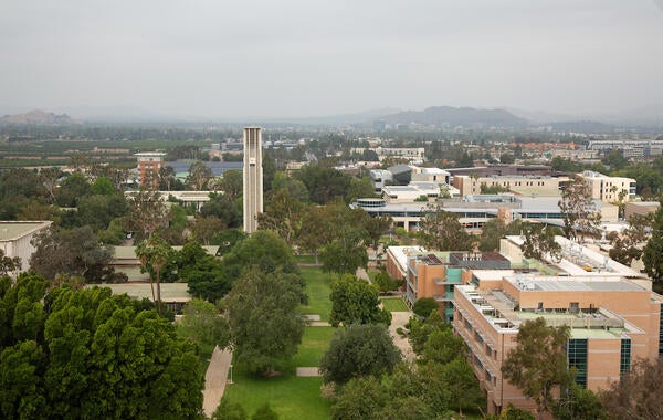 Campus aerial shot