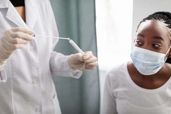 Getting tested for COVID