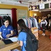 Students at the UCR R'Career Closet