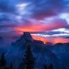 Fire Over Half Dome, Meadow Fire