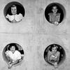 Clockwise from top left: Students Shirley Wright, Janice Brumgardt, Pat Huber, and Isabel Gatori.