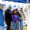 Students enjoying free Basic Needs photobooth (Stan Lim/UCR)
