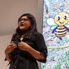 Presenter on 2025 Grad Slam Final stage