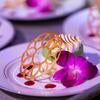 Closeup of the dessert tray at the 2025 Gala.