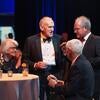 UCR Chancellor Kim Wilcox socializes with Gala 2025 attendees.