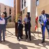 Hu with UCR Provost Elizabeth Watkins, RCC Chancellor Wolde-Ab Isaac, and UCR Associate Chancellor Michael Richards during the North District 2 ribbon cutting ceremony in September.