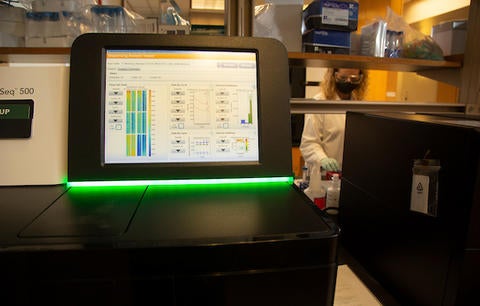 gene sequencing machine