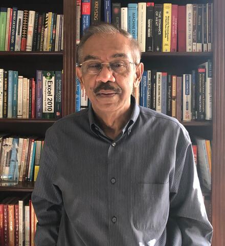 A photo of UCR researcher Akula Venkatram