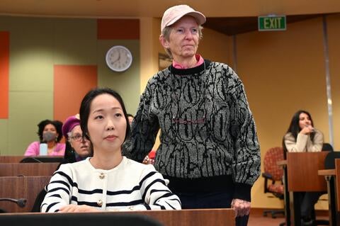 Ann Song and Prue Talbot