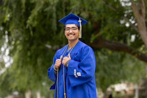 Luis G. Diaz graduation photo
