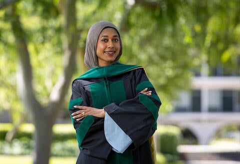 Zayan Musa graduation photo