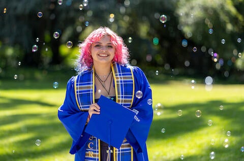 Yazmin Ramirez graduation photo