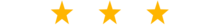 three gold stars.