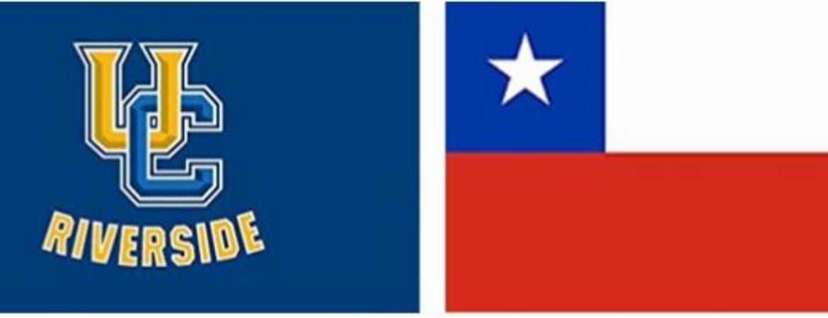 UCR Flag and Chilean Flag