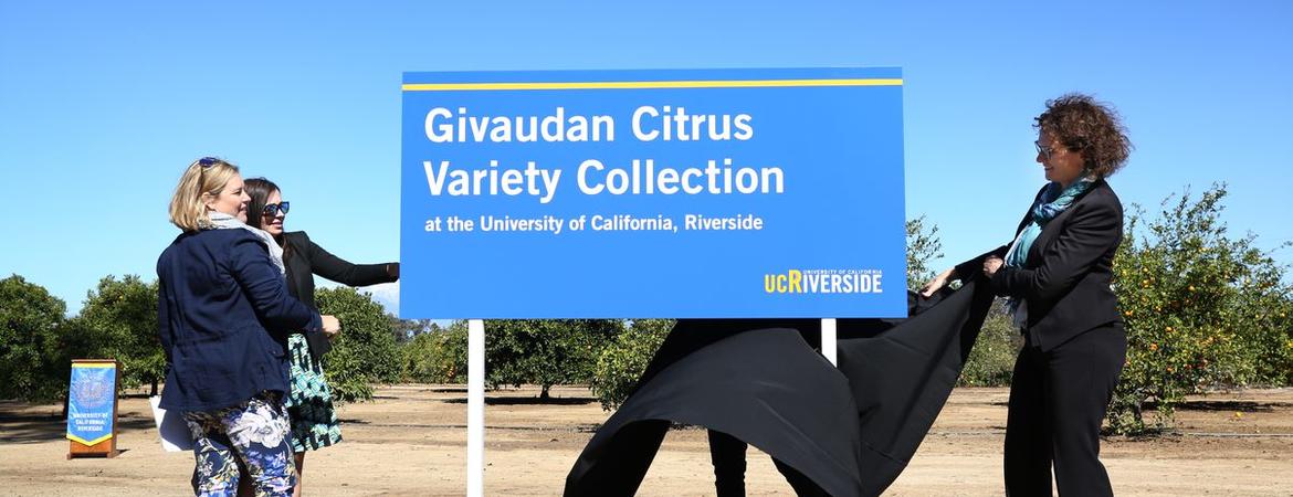 Givaudan sign unveiled