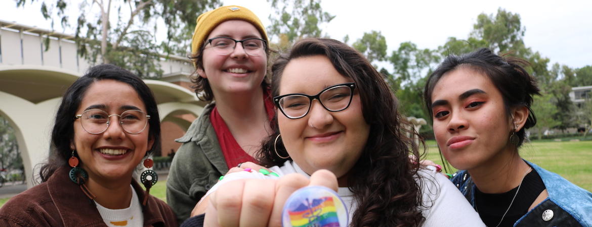 Health Queers club members. (UCR/Sandra Baltazar Martínez)