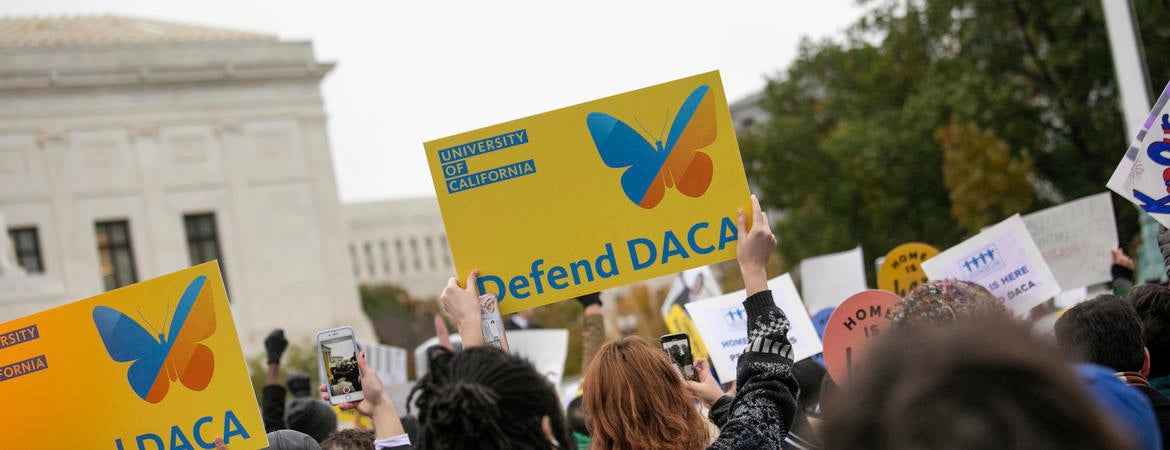 UC DACA supporters