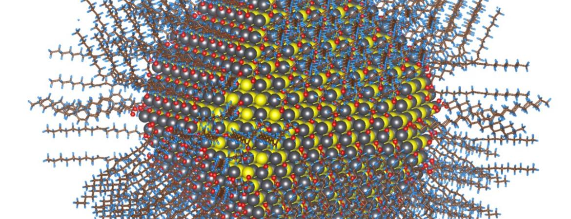 nanoparticle of lead sulfide