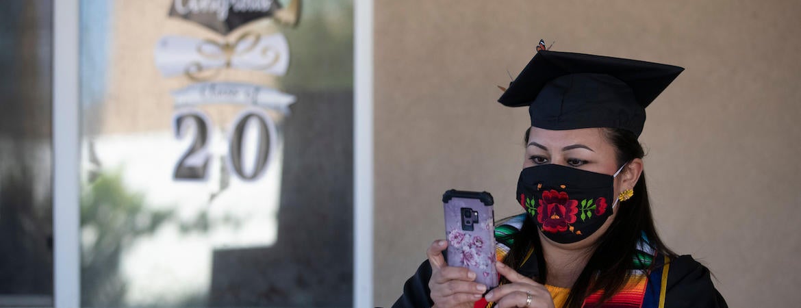 ​  UCR Library has a new project known as the COVID-19 Collecting Initiative and is asking the campus community to share photos, journals, etc. that document life as it unfolds during this pandemic. (UCR/Stan Lim)  ​