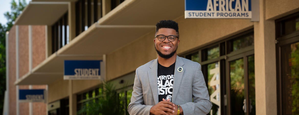 Jamal J. Myrick, director of African Student Programs. (UCR/Stan Lim)