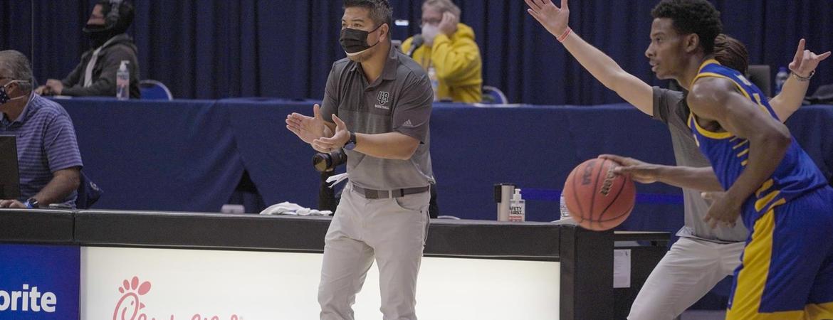 Mike Magpayo, UC Riverside men's basketball head coach