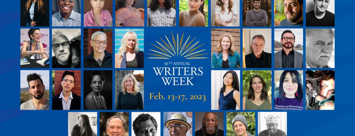 Writers Week 2023 at UC Riverside. 