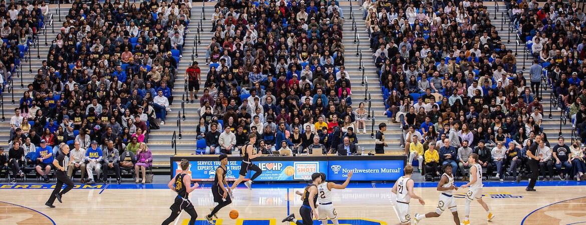 UC Riverside men’s basketball game against UC Irvine on March 2, 2023. 