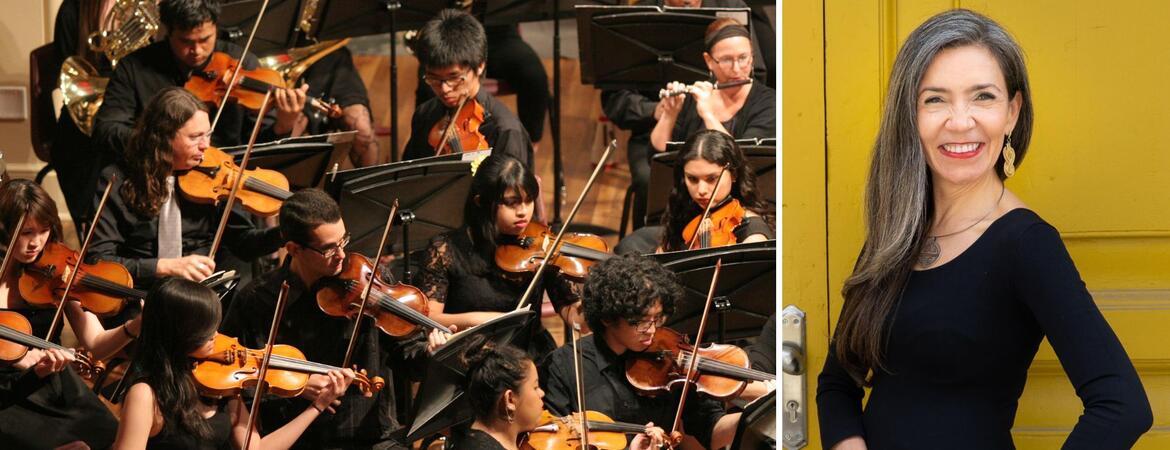 UCR Orchestra will perform this weekend with soprano Patricia Caicedo. The concerts feature Spanish and Latin American music. (UCR)